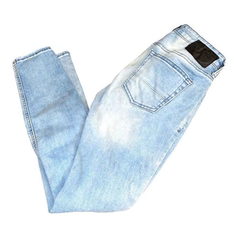 Pacsun active stretch skinnest‎ distressed light washed jeans